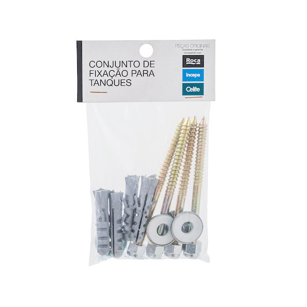 KIT FIXAÇÃO PARA TANQUE PP/P/M/G ROCA/INCEPA