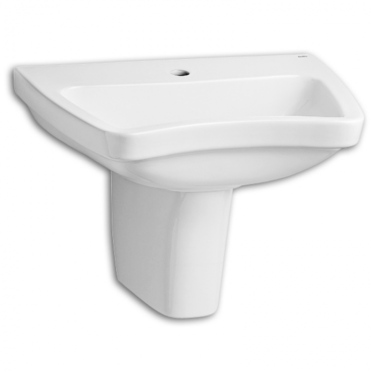 LAVATÓRIO 60X42 COM COLUNA SUSPENSA ACESSO	 BRANCO	ROCA/INCEPA