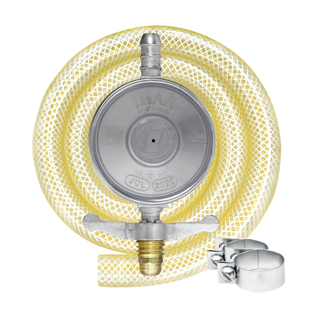 REGULADOR DE GAS 1KG/H C/MANG 0,80M 0727/02  IMARGAS