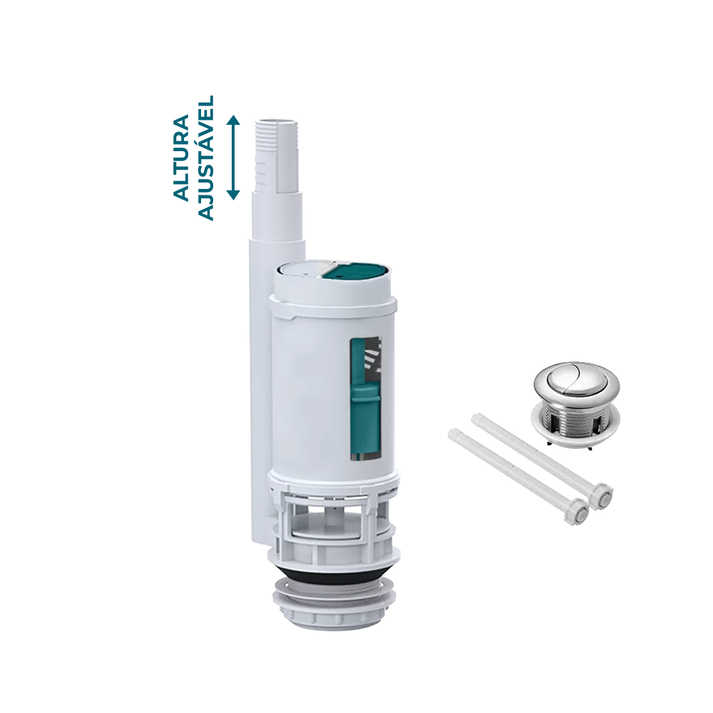 MECANISMO DE SAIDA DUAL FLUSH C/BOTÃO  PADOVA