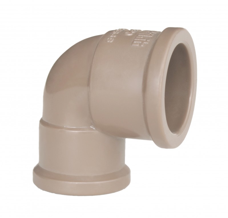 JOELHO DE REDUCAO 90 SOLDAVEL DE 25 X 20MM  PLASTILIT