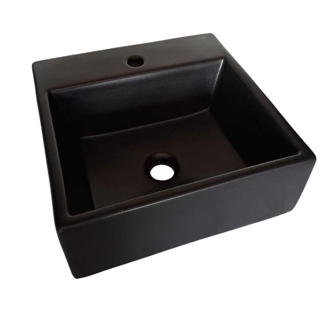 CUBA DE APOIO LOFT Q1 410X410 	PRETO FOSCO	ROCA/INCEPA
